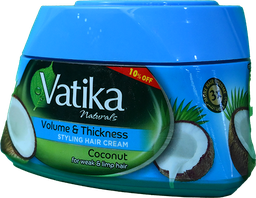 [107539] VATIKA HAIR CREAM COCONUT 125ML DIS10% 1 BOX