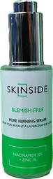 [107510] SKINSIDE PORE REFINING SERUM NIACINAMIDE+ZINC 25ML 1 BOX