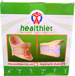 [107603] HEALTHIER SUPPORT COLLen L رقبة بساند(ذقن) 1 BOX