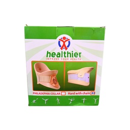[107603] HEALTHIER SUPPORT COLLen L رقبة بساند(ذقن) 1 BOX