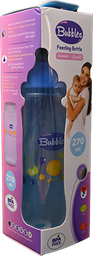 [107765] BUbbLES FEEDING BOTTLE CLASSIC 270ML (ازرق) 1 BOX