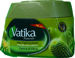 [107537] VATIKA HAIR FALL CREAM CACTUS&OLIVE 190ML DIS10% 1 BOX