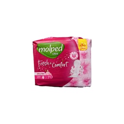 [107435] MOLPED FRESH&COM ULTRA THIN LONG 7+1PADS 3206 1 BOX