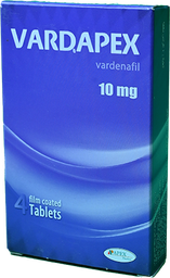 [106500] VARDENORECT 10 MG TAB 4 TABLET 4 TAB