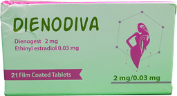 [106572] DIENODIVA 2MG/0.03MG TAB 1 BOX 21 TAB