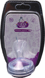 [106861] CANDY NATURAL NIPPLE +3M COD 33023 1 BOX