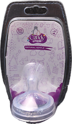 [106862] CANDY NATURAL NIPPLE +9M COD 33025 1 BOX