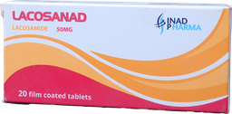 [106970] LACOSANAD 50 MG TAB 2 STRIP 20 TAB