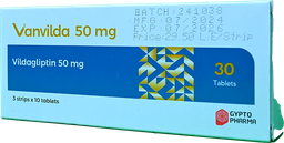 [107125] VANVILDA 50 MG TAB 3 STRIP 30 TAB