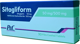 [106931] SITAGLIFORM 50/500 MG TAB 3 STRIP 30 TAB