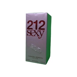 [106434] SEXY 212 CAROLINA HERRERA NYC PARFUM 100 ML 1 BOX