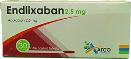 [106791] ENDLIXABAN 2.5 MG TAB 2 STRIP 30 TAB