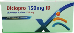 [106933] DICLOPRO 150 MG ID TAB 2 STRIP 20 TAB